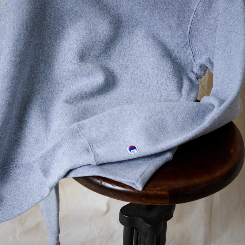 Champion USA Reverse Weave® Crew Neck Sweatshirt in New Manhattan Mist Heather
