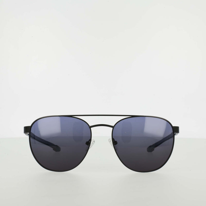 Champion Men's Polarized Retainer Stainless ST-Shirtl Aviator in Matte Black/Blue