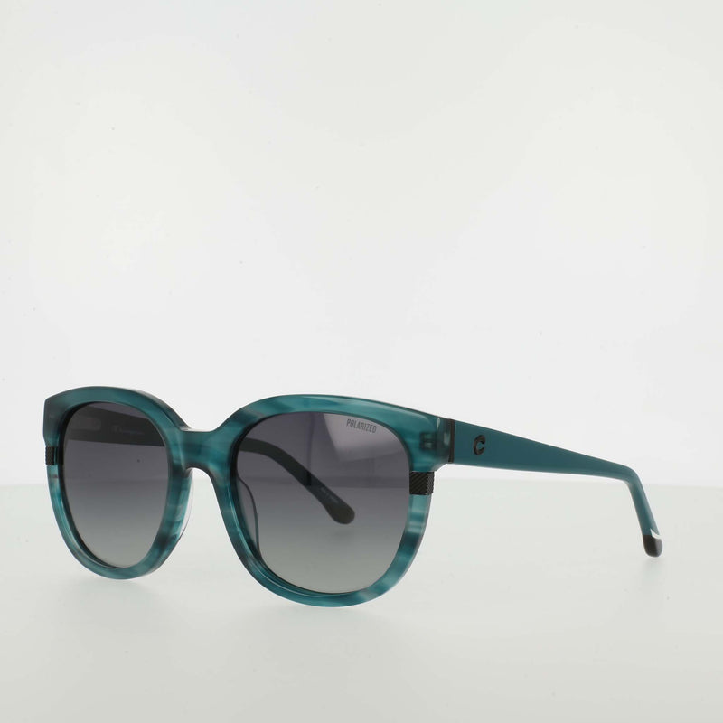 Champion Women's Polarized Curvaceous Square in Teal Horn