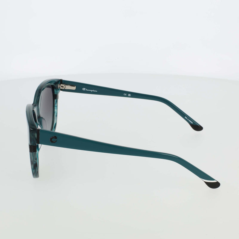 Champion Women's Polarized Curvaceous Square in Teal Horn