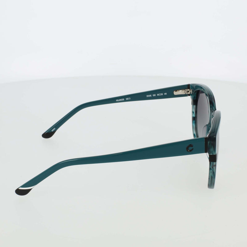 Champion Women's Polarized Curvaceous Square in Teal Horn