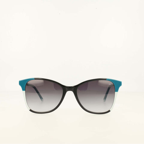 Champion Women's Polarized Catty Square in Black/Teal