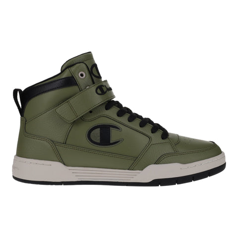 Champion Men's Arena Power High in Olive/Black/Beige
