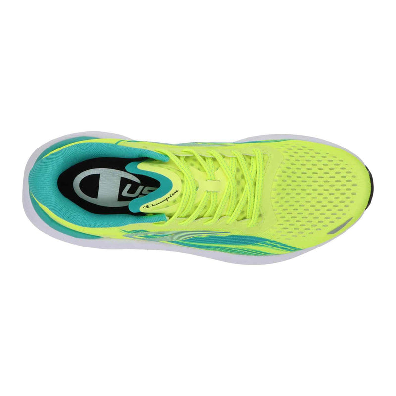 Champion Men's Acceleron in Light Yellow/Teal