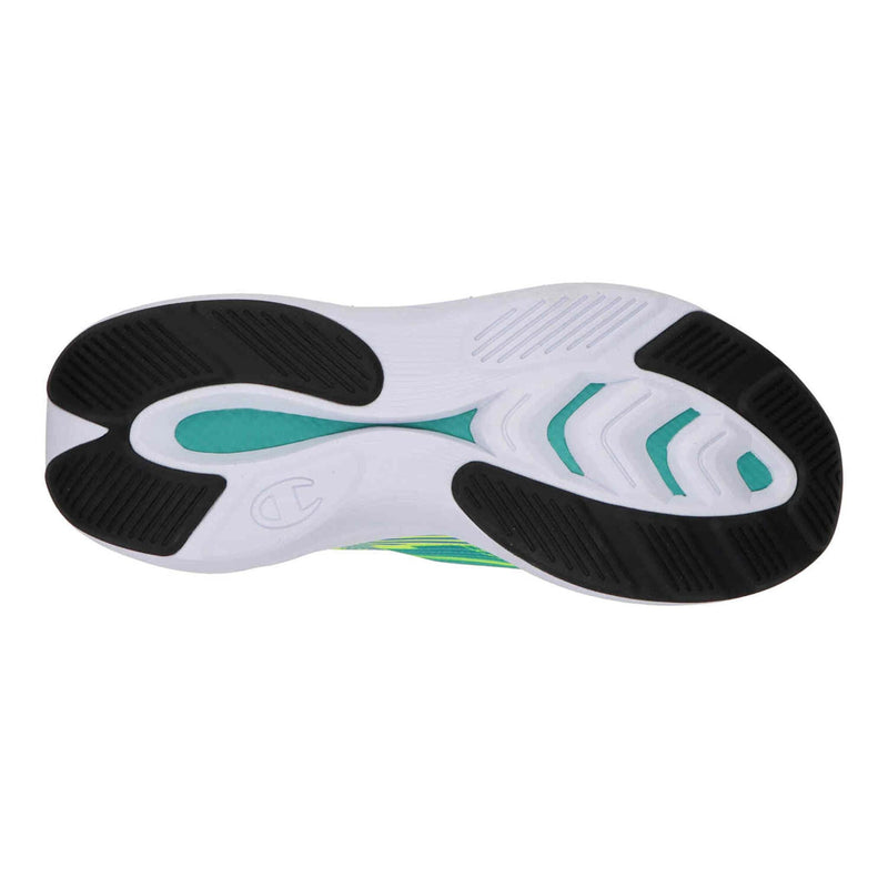 Champion Men's Acceleron in Light Yellow/Teal
