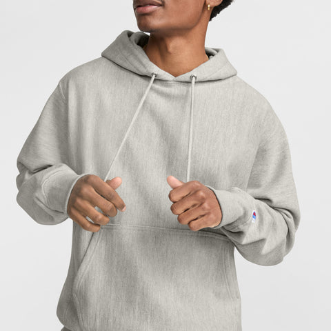 Champion Reverse Weave Hoodie in New Manhattan Mist Heather
