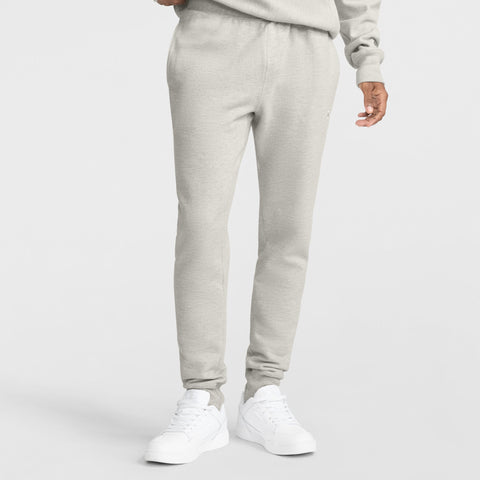 Champion Reverse Weave Joggers, C Logo in New Manhattan Mist Heather
