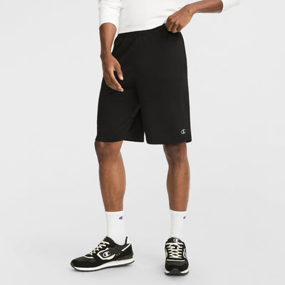 Champion 10" Moisture Wicking, Sport Shorts in Black