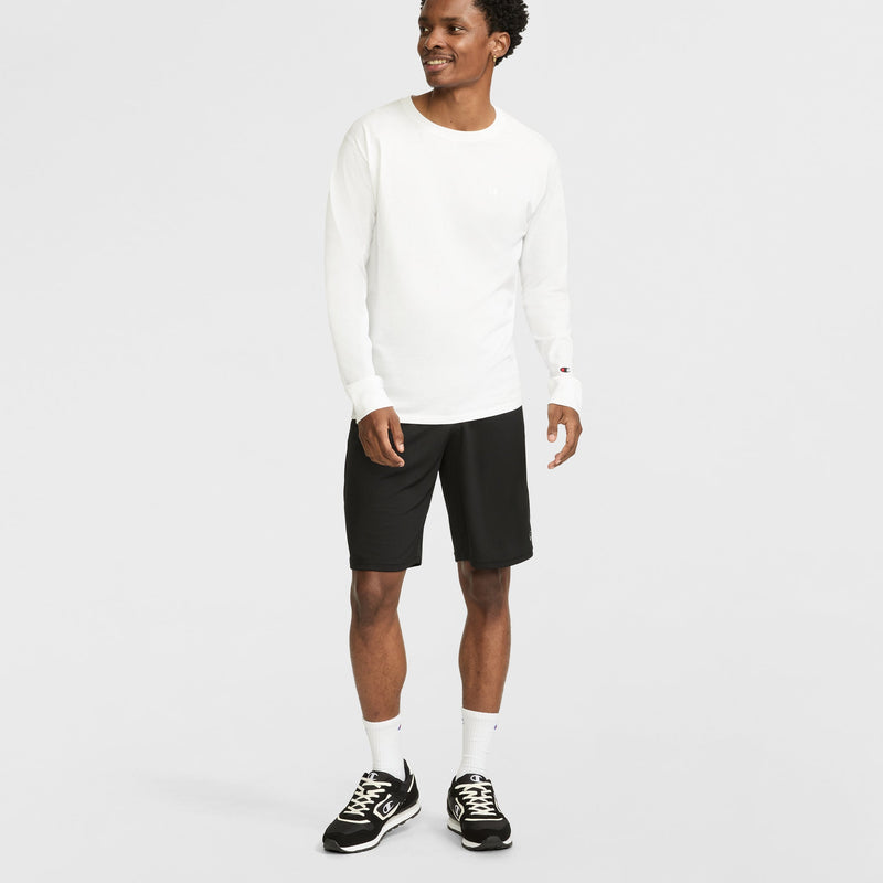 Champion 10" Moisture Wicking, Sport Shorts in Black