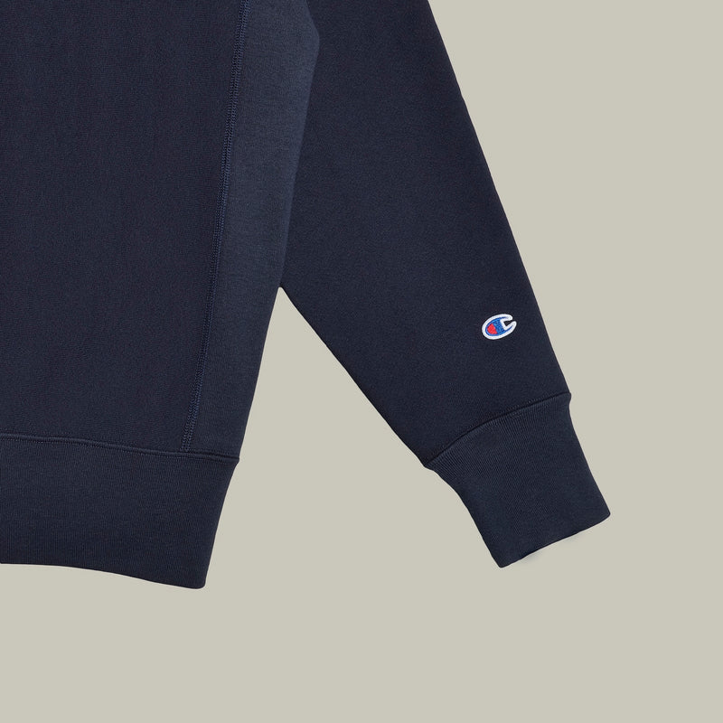 Champion USA Reverse Weave® Crew Neck Sweatshirt in Athletic Navy
