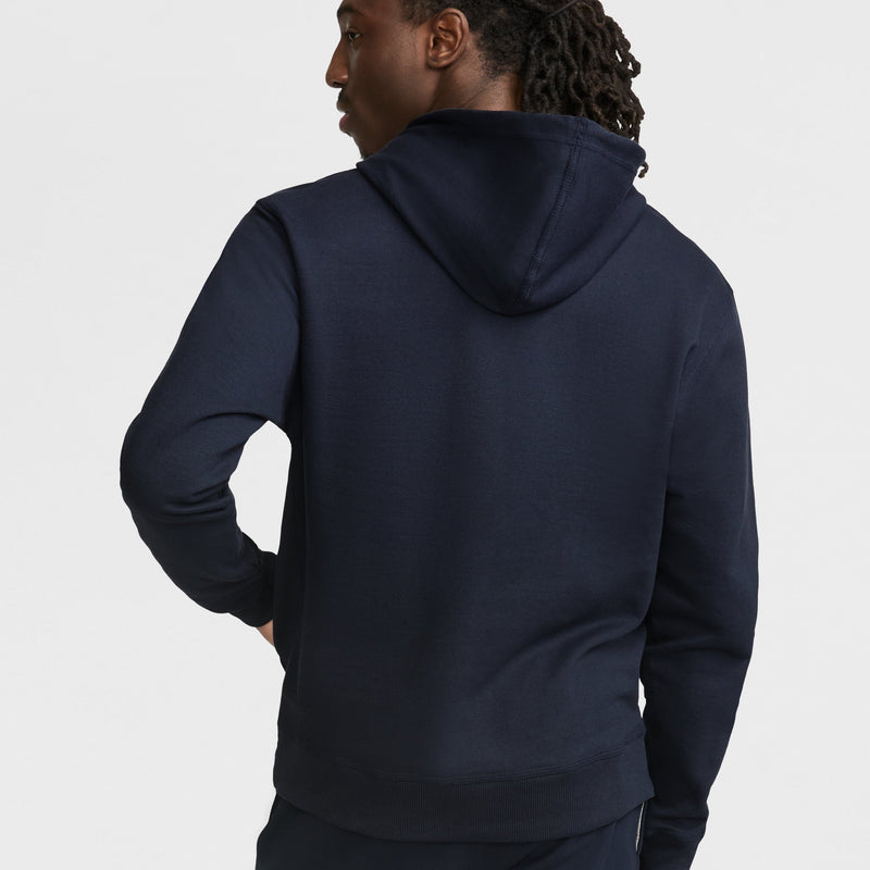 Champion Powerblend Hoodie, Full Script Logo in Navy