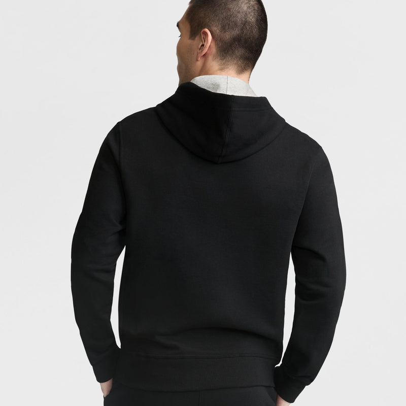 Champion Powerblend Hoodie, Full Script Logo in Black