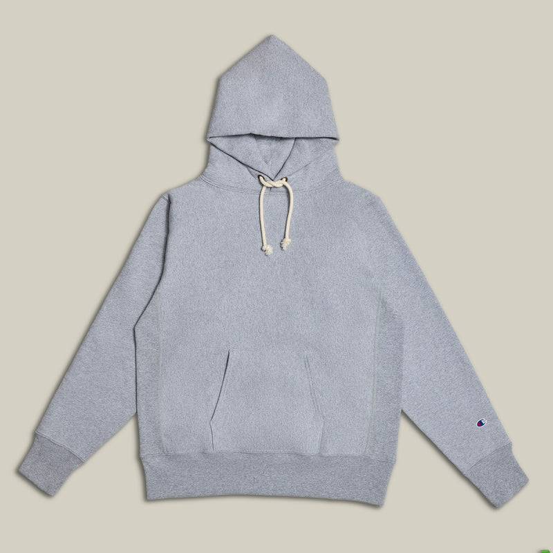 Champion USA Reverse Weave® Hooded Sweatshirt in New Manhattan Mist Heather