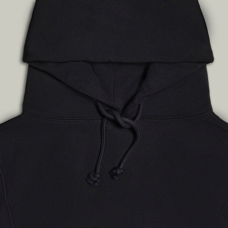 Champion USA Reverse Weave® Hooded Sweatshirt in Black