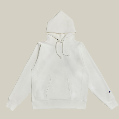 Champion USA Reverse Weave® Hooded Sweatshirt in White