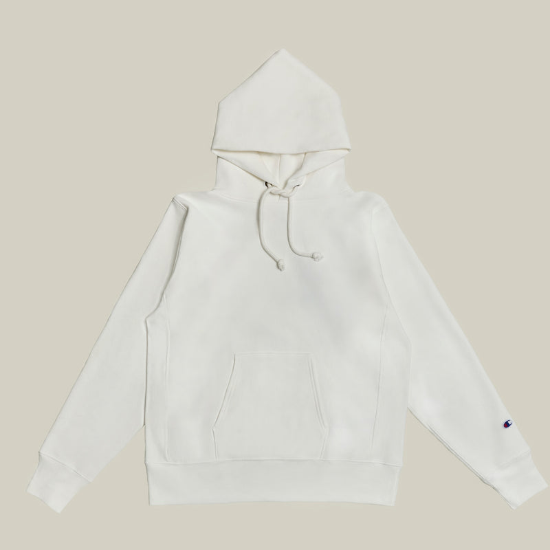 Champion USA Reverse Weave® Hooded Sweatshirt in White