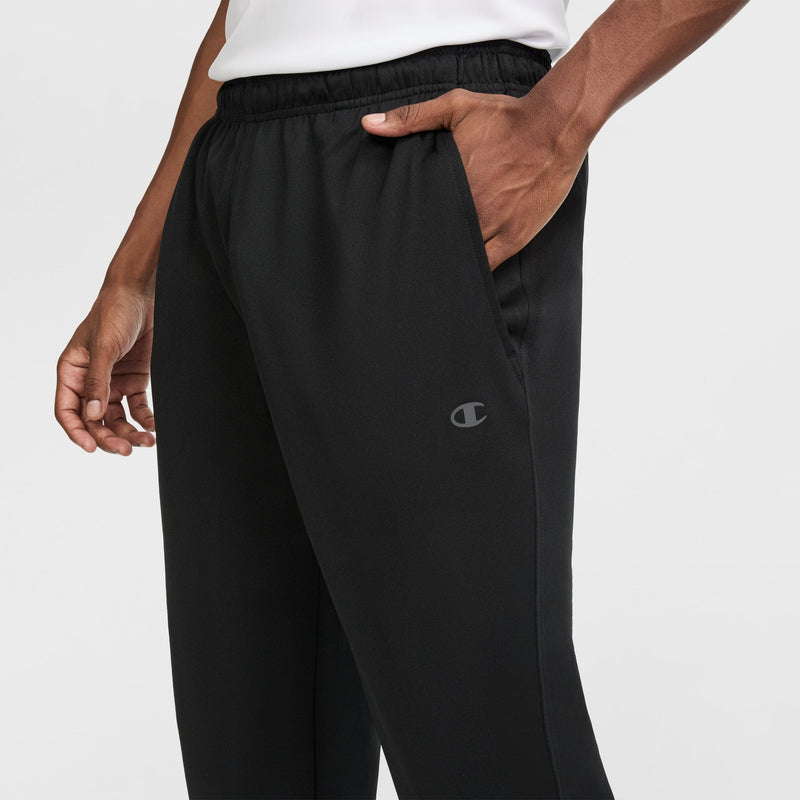 Champion Sport Sweatpants, C Logo in Black