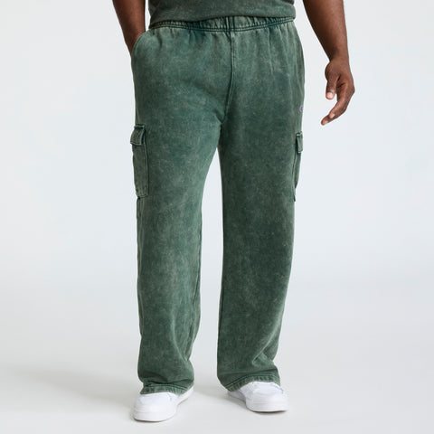 Champion Time Capsule Knit Cargo Pants - Big & Tall in Pine Grove