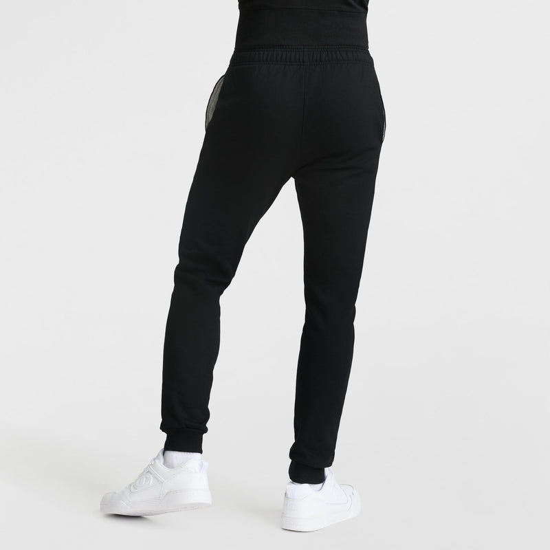 Champion Powerblend Joggers, Script Logo in Black