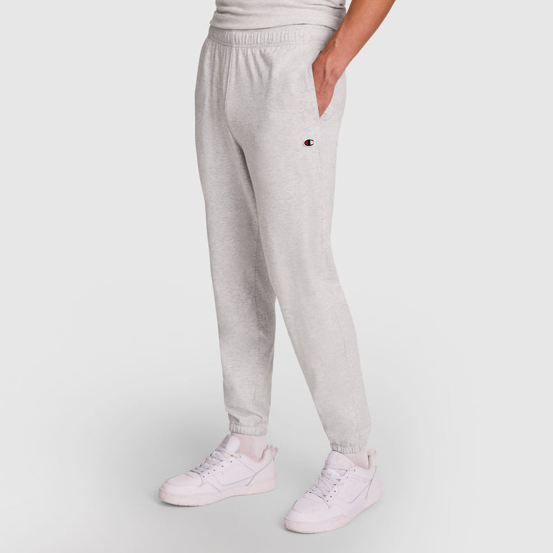 Lightweight Lounge Pants, Cinched Hem, C Logo