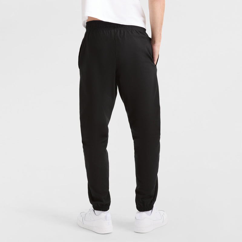 Champion Lightweight Lounge Pants, Cinched Hem, C Logo in Black