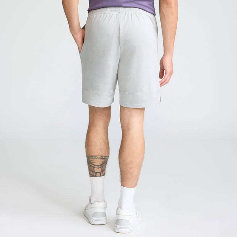 Champion 10" Moisture Wicking, Sport Shorts in Platinum Silver Heather
