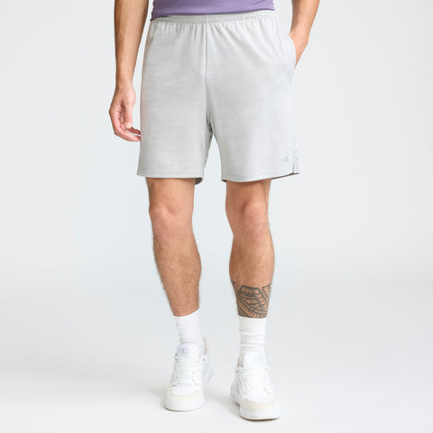 Champion 10" Moisture Wicking, Sport Shorts in Platinum Silver Heather