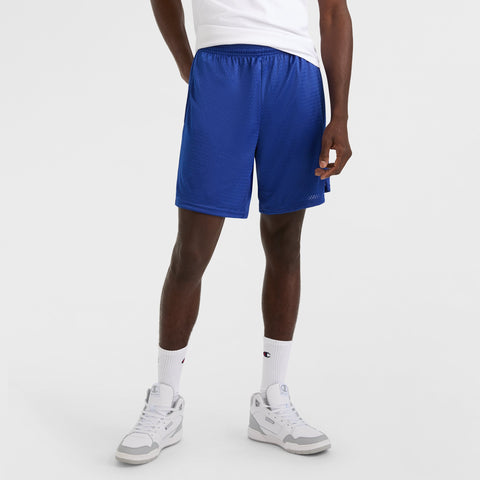 Champion 9" Classic Mesh Shorts, C Logo in Surf The Web