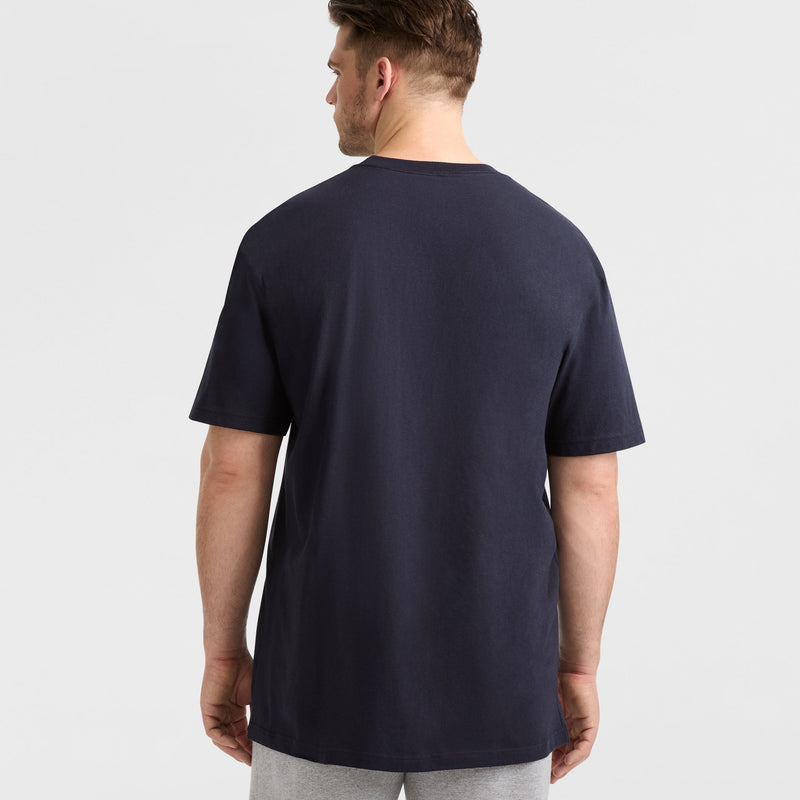 Champion Classic Graphic T-Shirt, Script Logo - Big & Tall in Navy