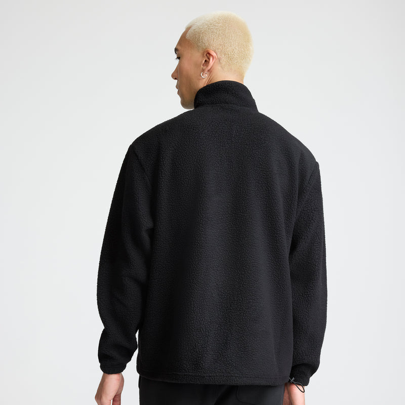 Champion Micro Fleece 1/4 Zip in Black