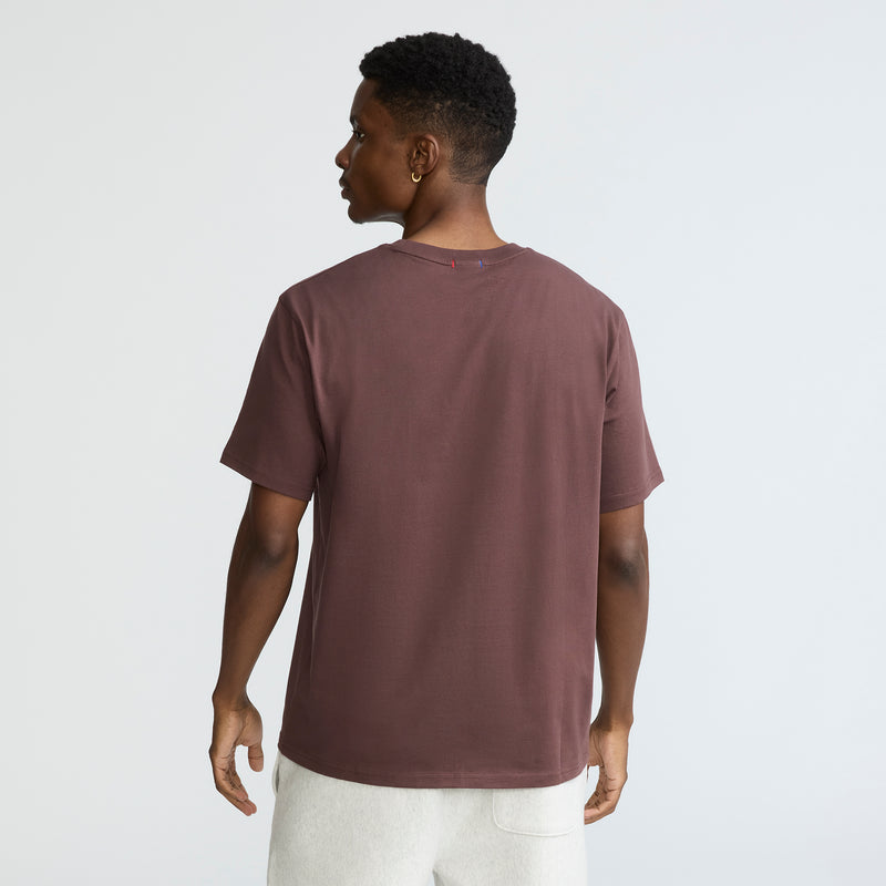 Champion Short-Sleeve T-Shirt in Fancy Brown