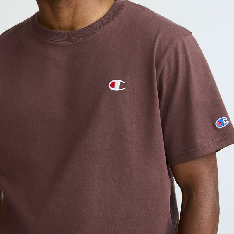 Champion Short-Sleeve T-Shirt in Fancy Brown