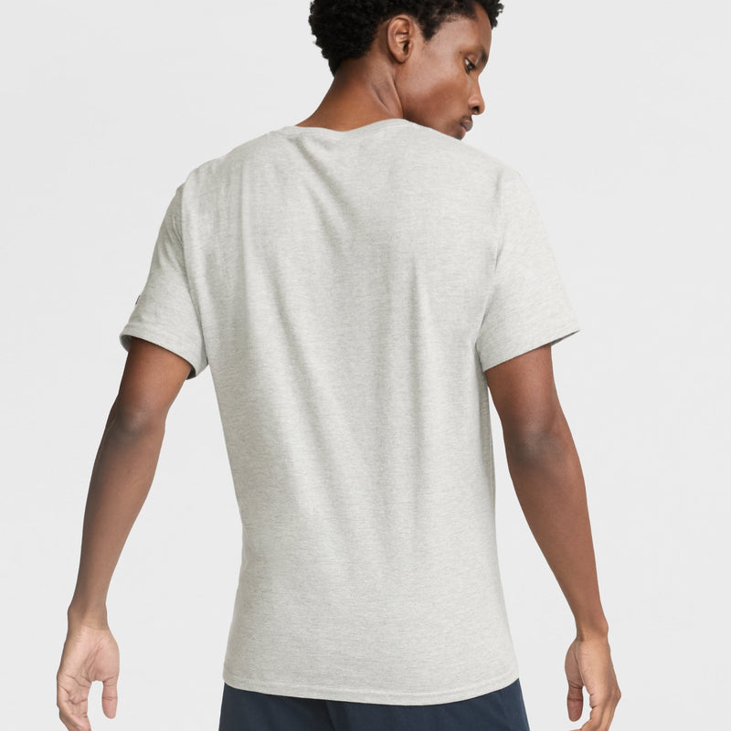 Champion Classic T-Shirt, C Logo in New Manhattan Mist Heather