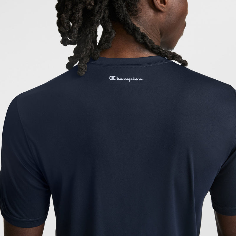 Champion Sport T-Shirt, Reflective C Logo in Navy
