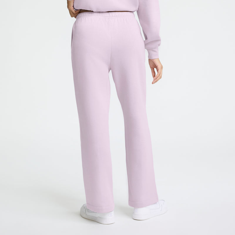 Champion Powerblend Straight Hem Sweatpants in Lavender Frost