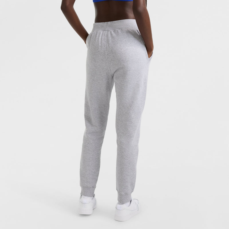Champion Powerblend Joggers, Classic Script Logo in New Manhattan Mist Heather