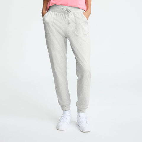 Champion Lightweight Lounge Joggers in Platinum Silver Heather