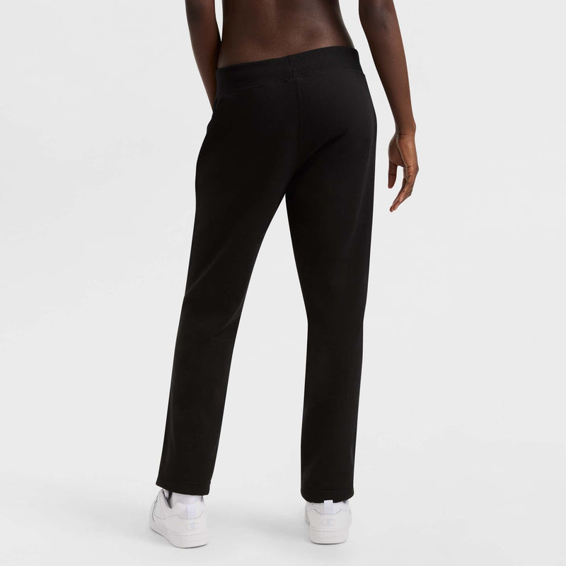 Champion Powerblend Pants, C Logo in Black