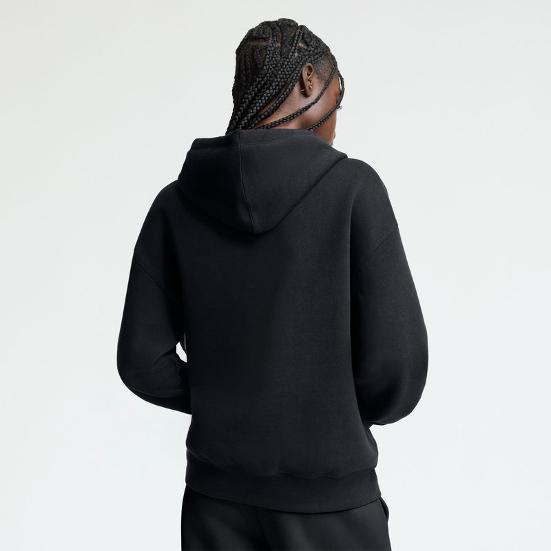 Champion Small C Freshman Powerblend Hoodie in Black