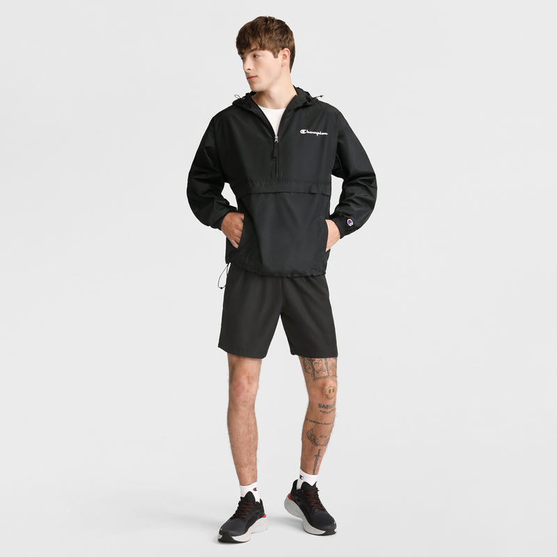 Stadium Packable Jacket, Script Logo