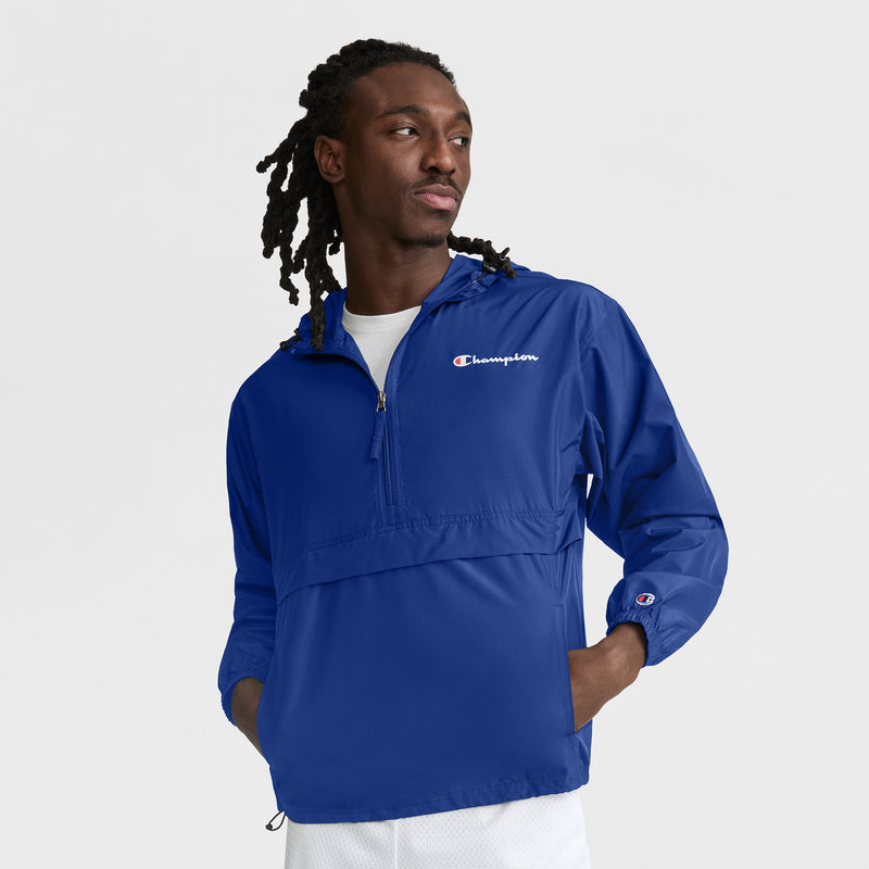 Stadium Packable Jacket, Script Logo