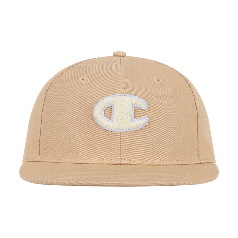 Champion Murphy Adjustable Flat Brim Hat in Western Khaki
