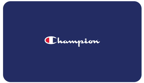 Champion E-Gift Card in Blue Logo